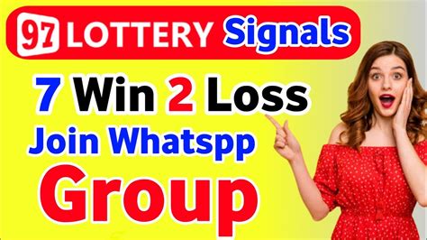 97 lottery signal whatsapp group link|97 Lottery Signals Whatsapp Group Invite Link .